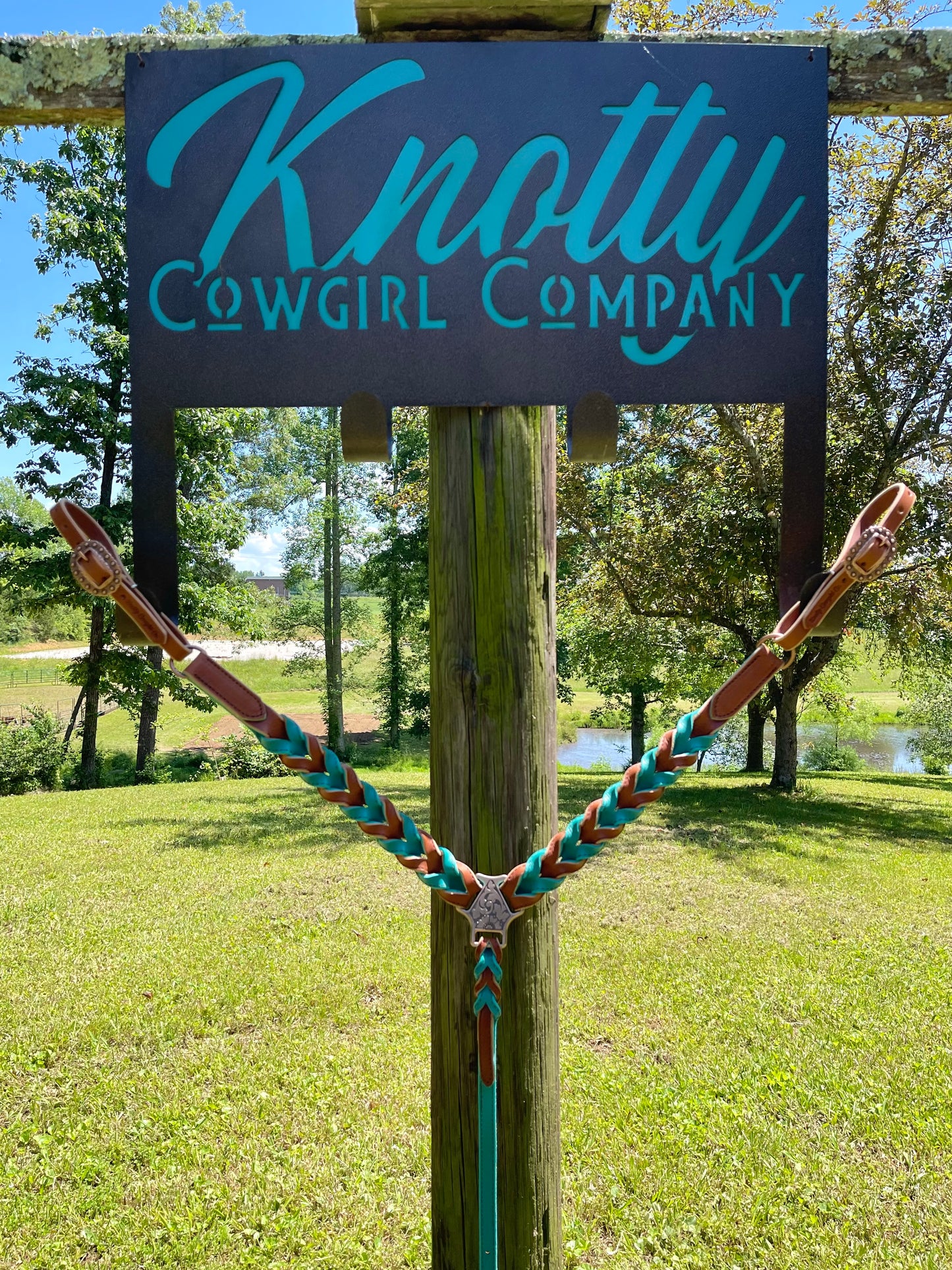 Dual Color Original Blood Knot Breast Collar