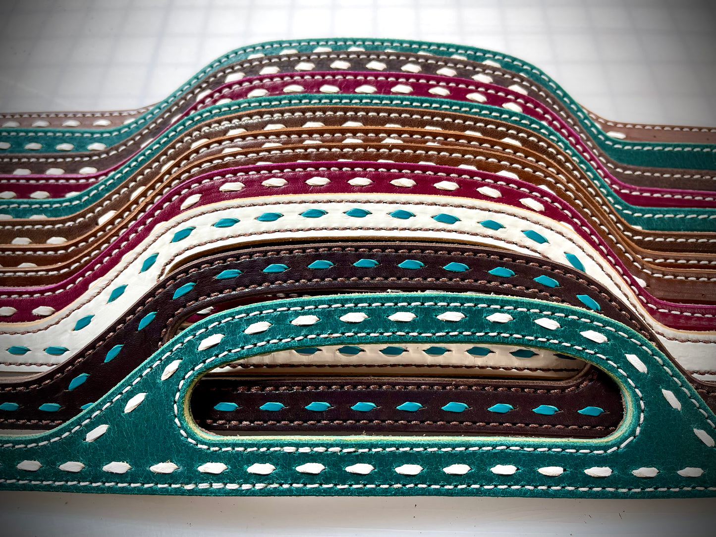 Slot Ear Buckstitched Headstall