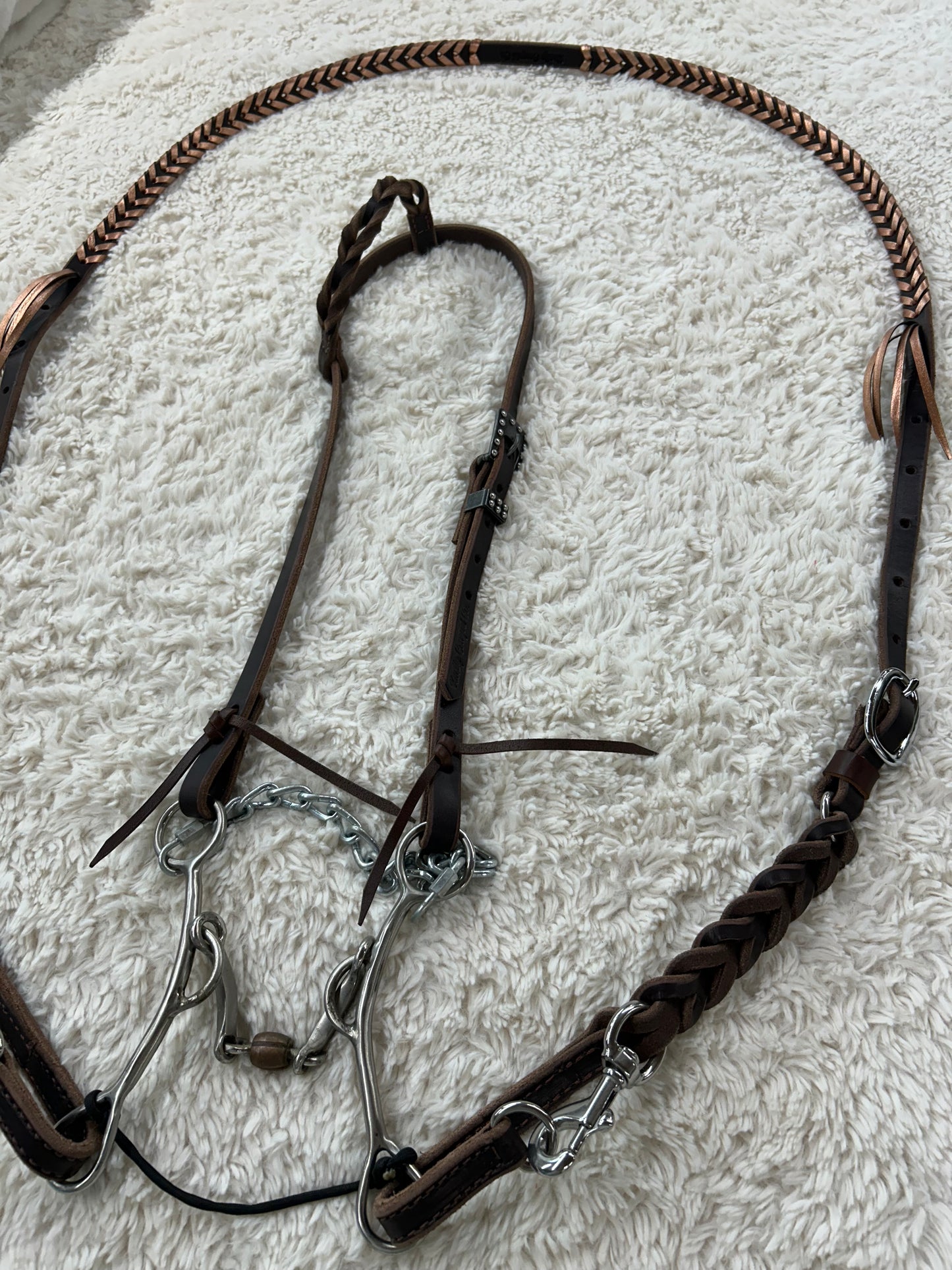 Knotty Snapless Snap Reins