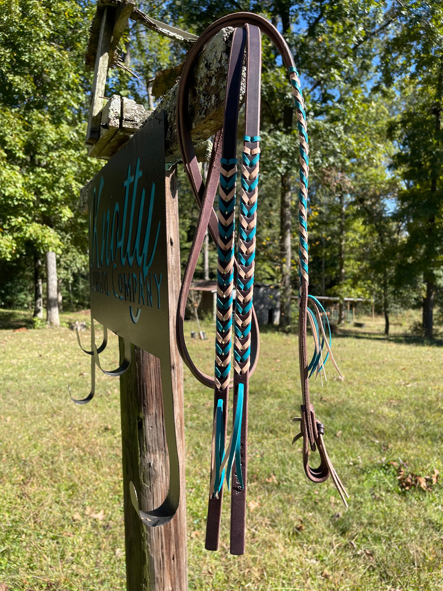 Laced Split Reins