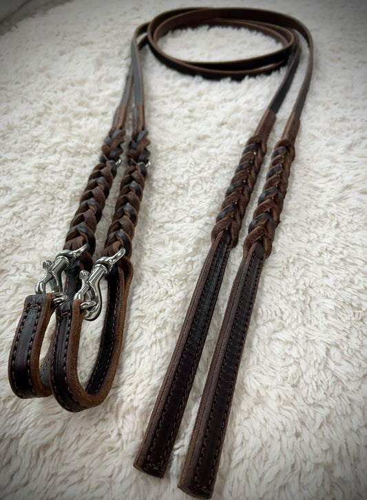 Knotty Snapless Snap SPLIT Reins