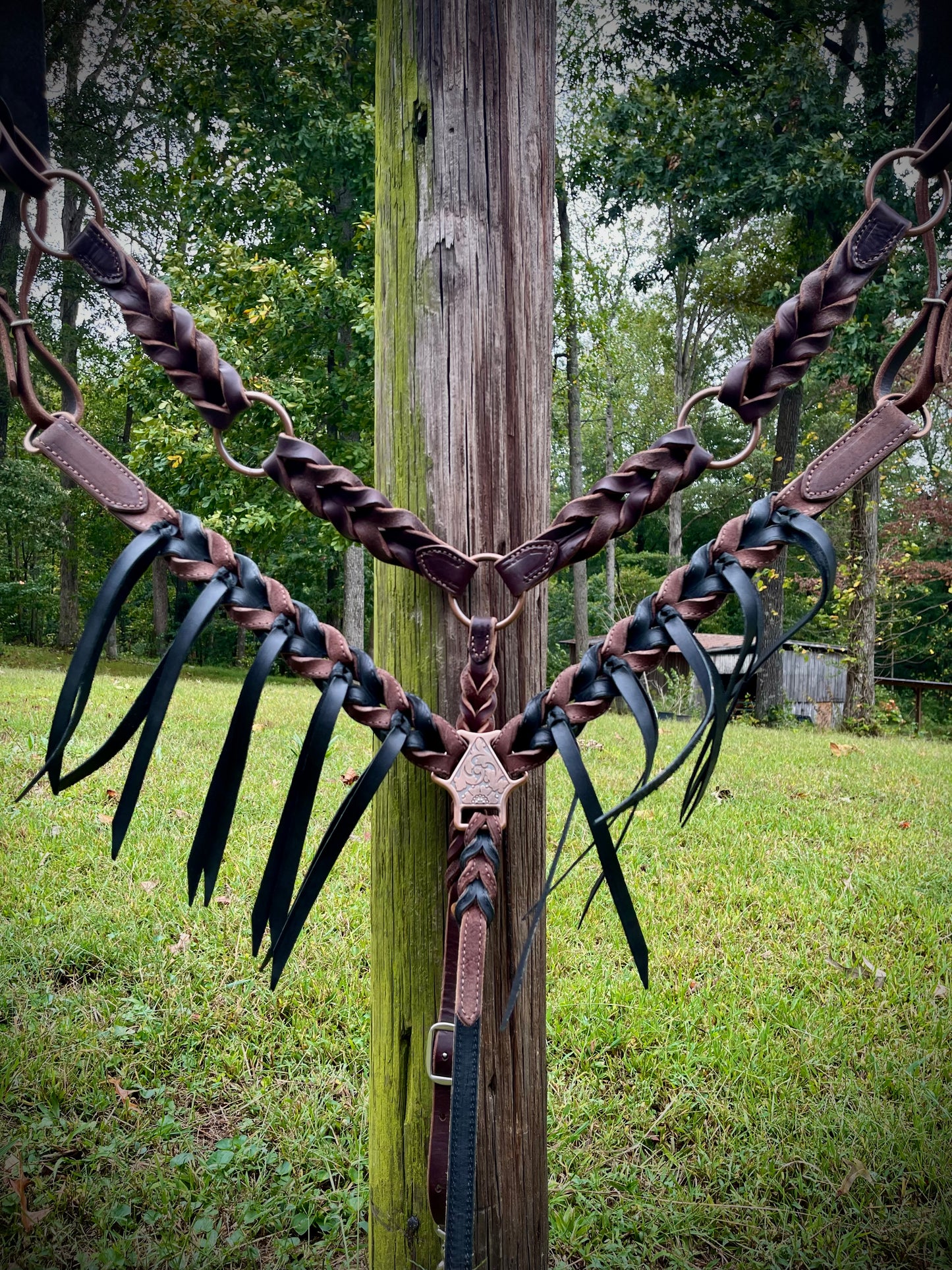 Dual Color Original Blood Knot Breast Collar