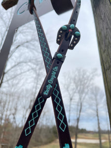 Stamped & Stained Headstall