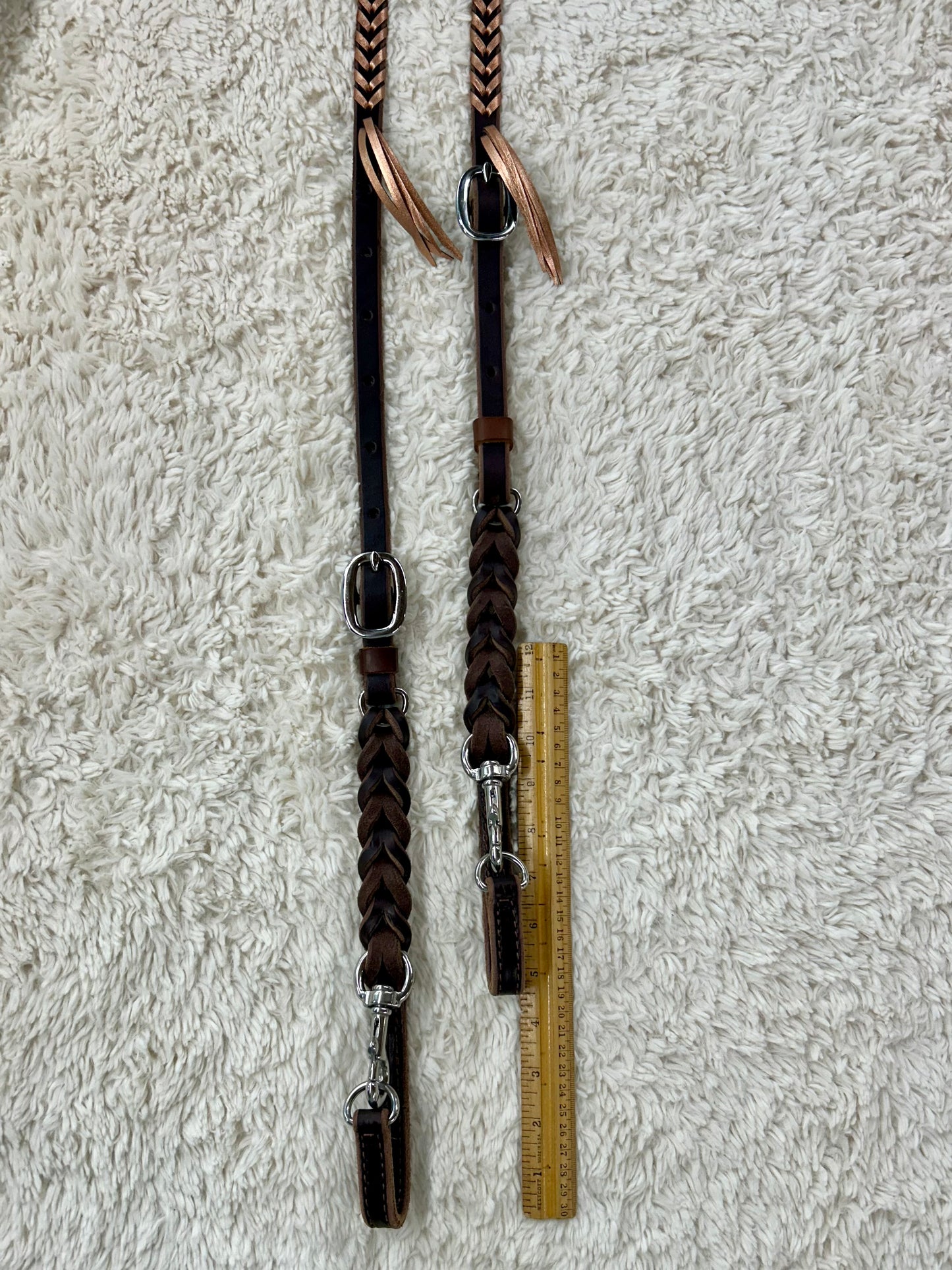 Knotty Snapless Snap Reins