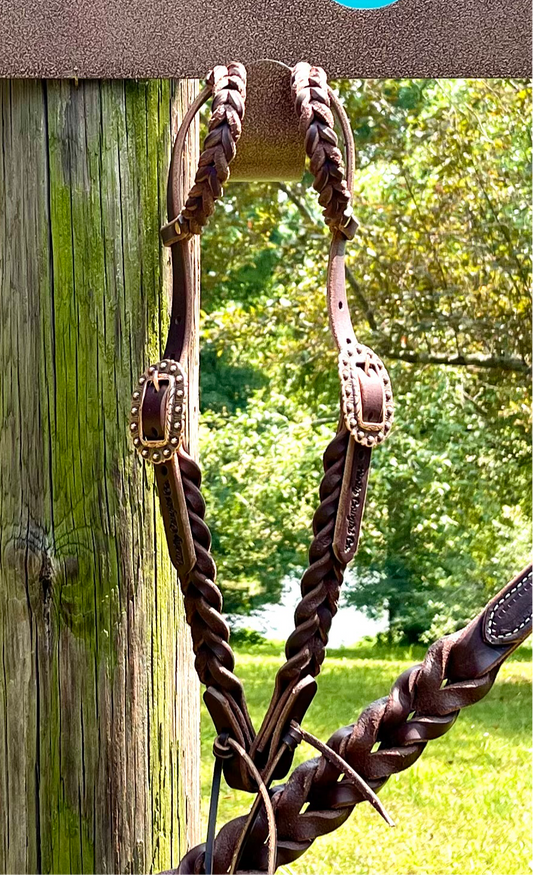 Blood Knot Double Ear Headstall