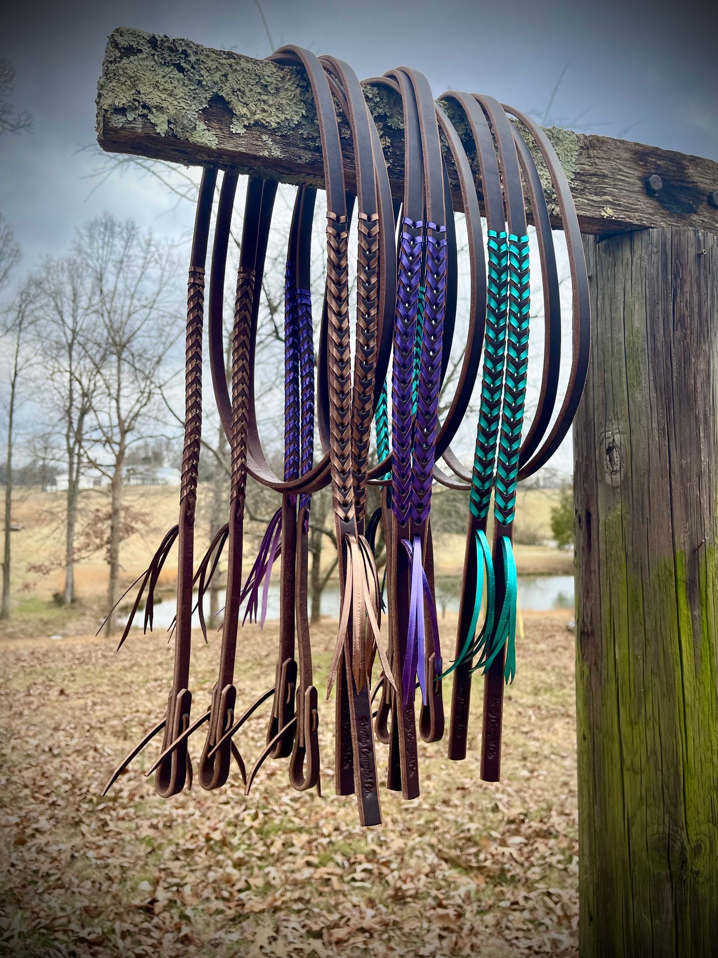 Laced Split Reins