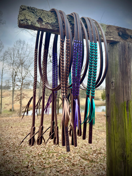 Laced Split Reins