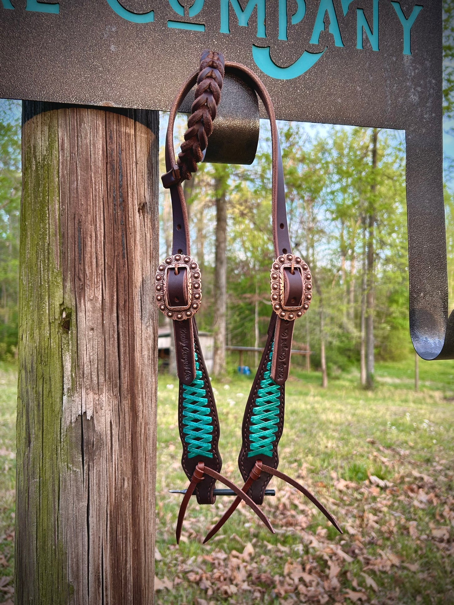 Laced & Knotty Headstall