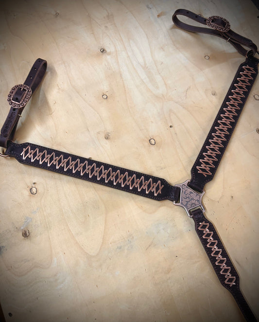 Laced & Loaded Breast Collar