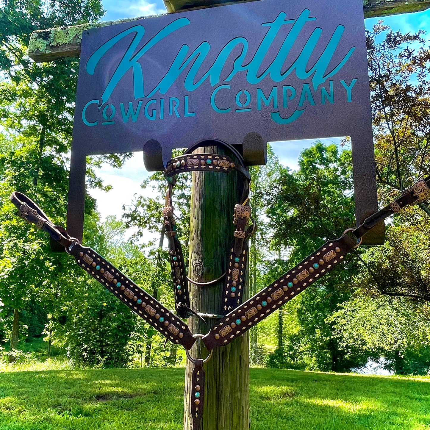 All Things Copper Headstall/Breast Collar