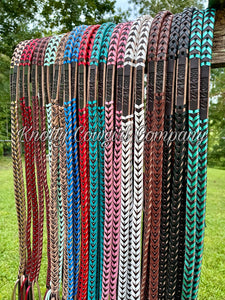 Laced Roping/Barrel Reins