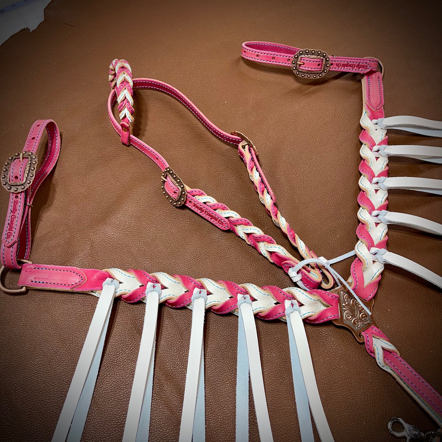 Dual Color Original Blood Knot Breast Collar