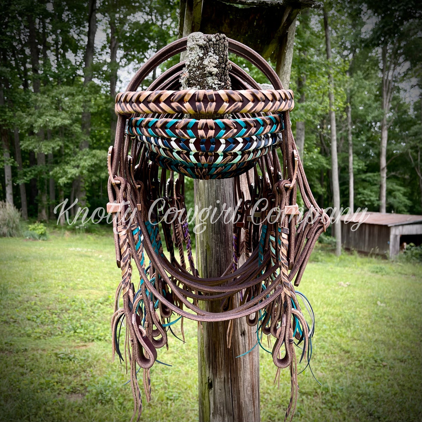 Laced Headstall (One/Two Ear/Browband)