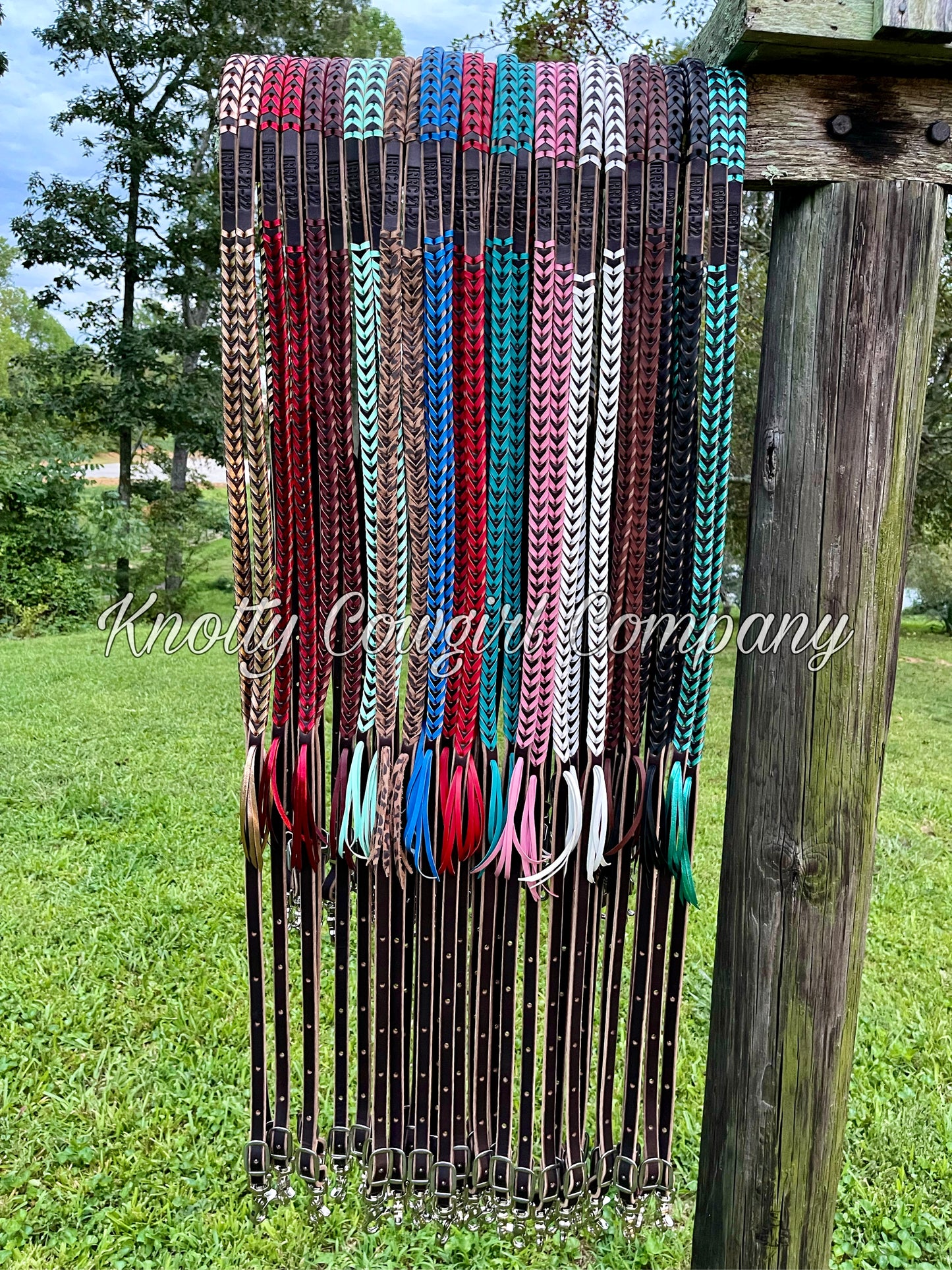Laced Roping/Barrel Reins