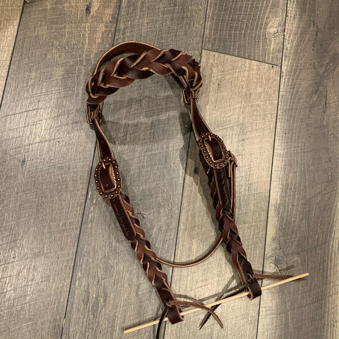 Blood Knot Brow Band Headstall