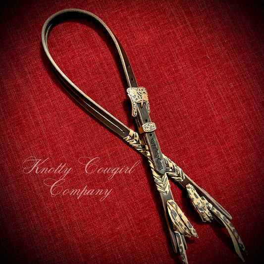 Laced Split Ear Headstall